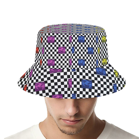 Goddi Print Bucket Hat, XL $105.00