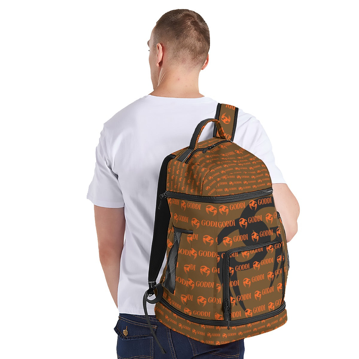 Goddi GG Big Logo Graffiti Backpack, XL $95.00