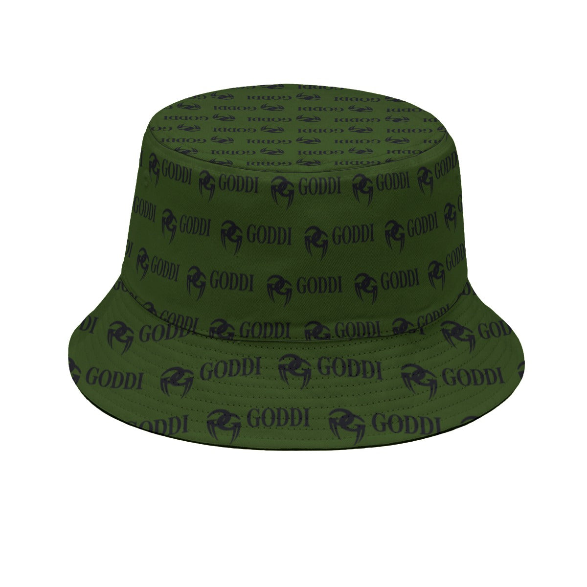 Goddi GG Logo Hunter Green Bucket Hat, XL $72.00